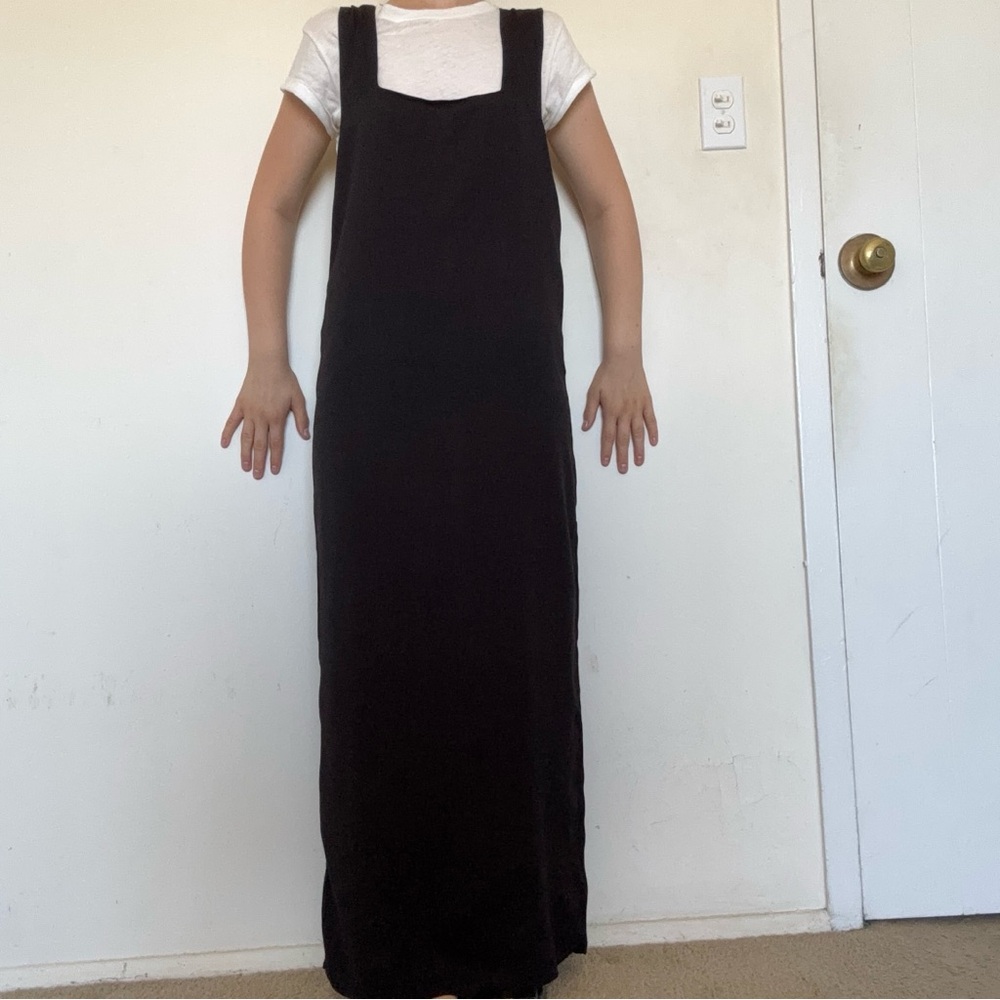 Shrunken from 4 to 0 Reformation Black Maxi Dress